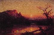 Jasper Francis Cropsey Sunset Eagle Cliff Germany oil painting artist
